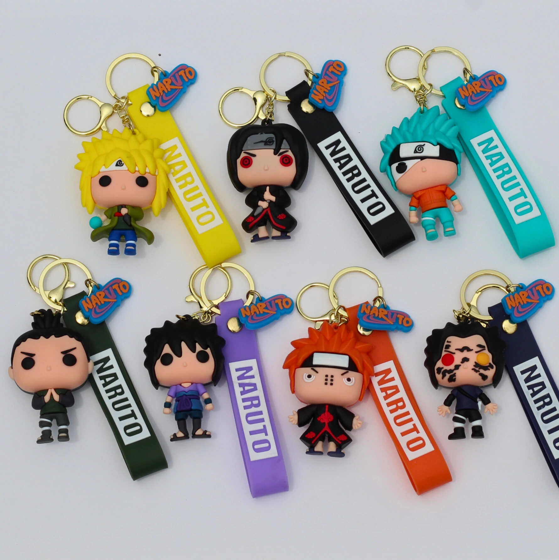 Naruto Chibi Keychains Front Picture