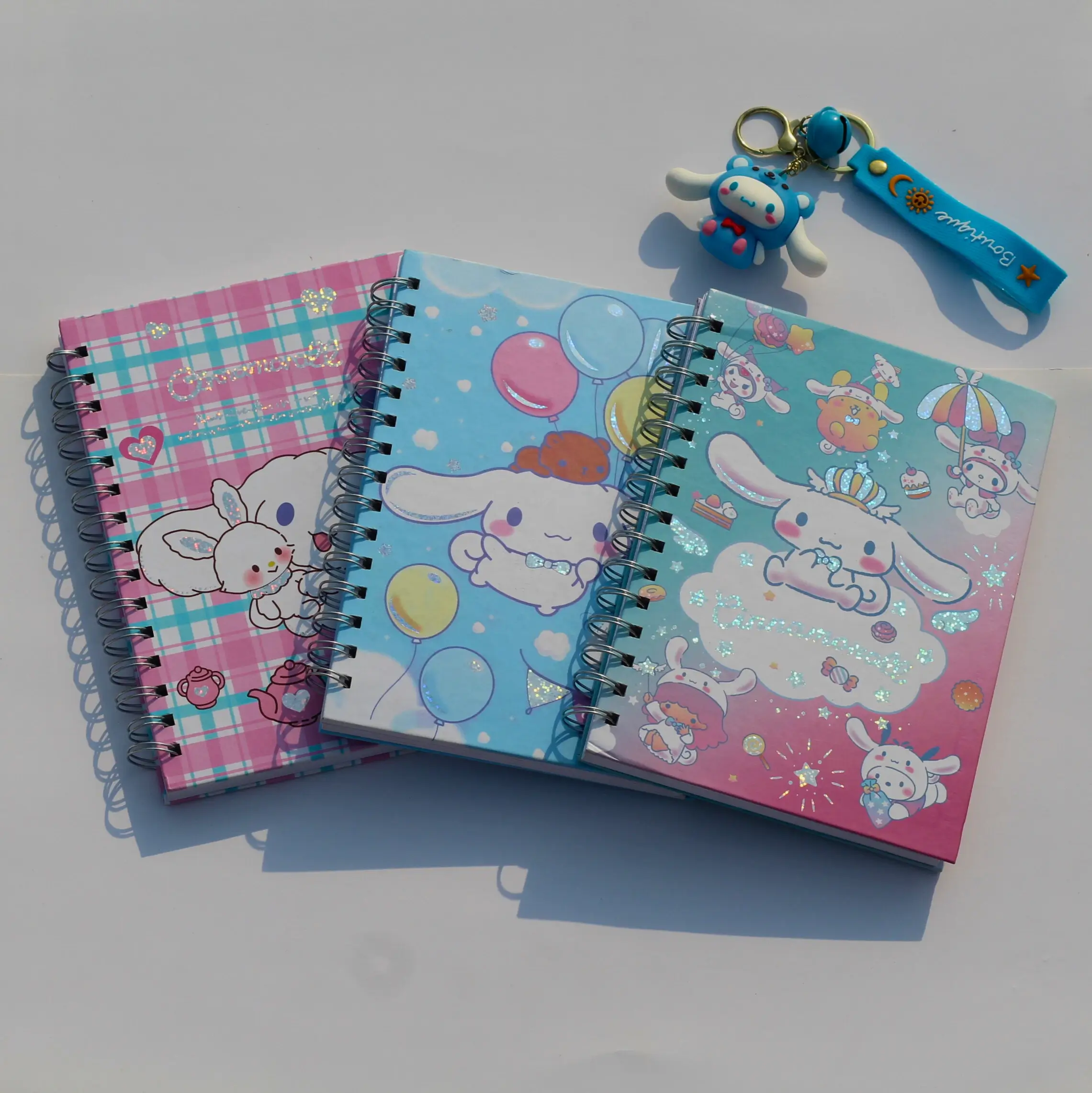 Sanrio Cinnamoroll Spiral Notebook Front Picture