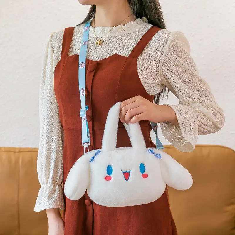 Sanrio Plush Hand Cum Sling Bags in Hand Image