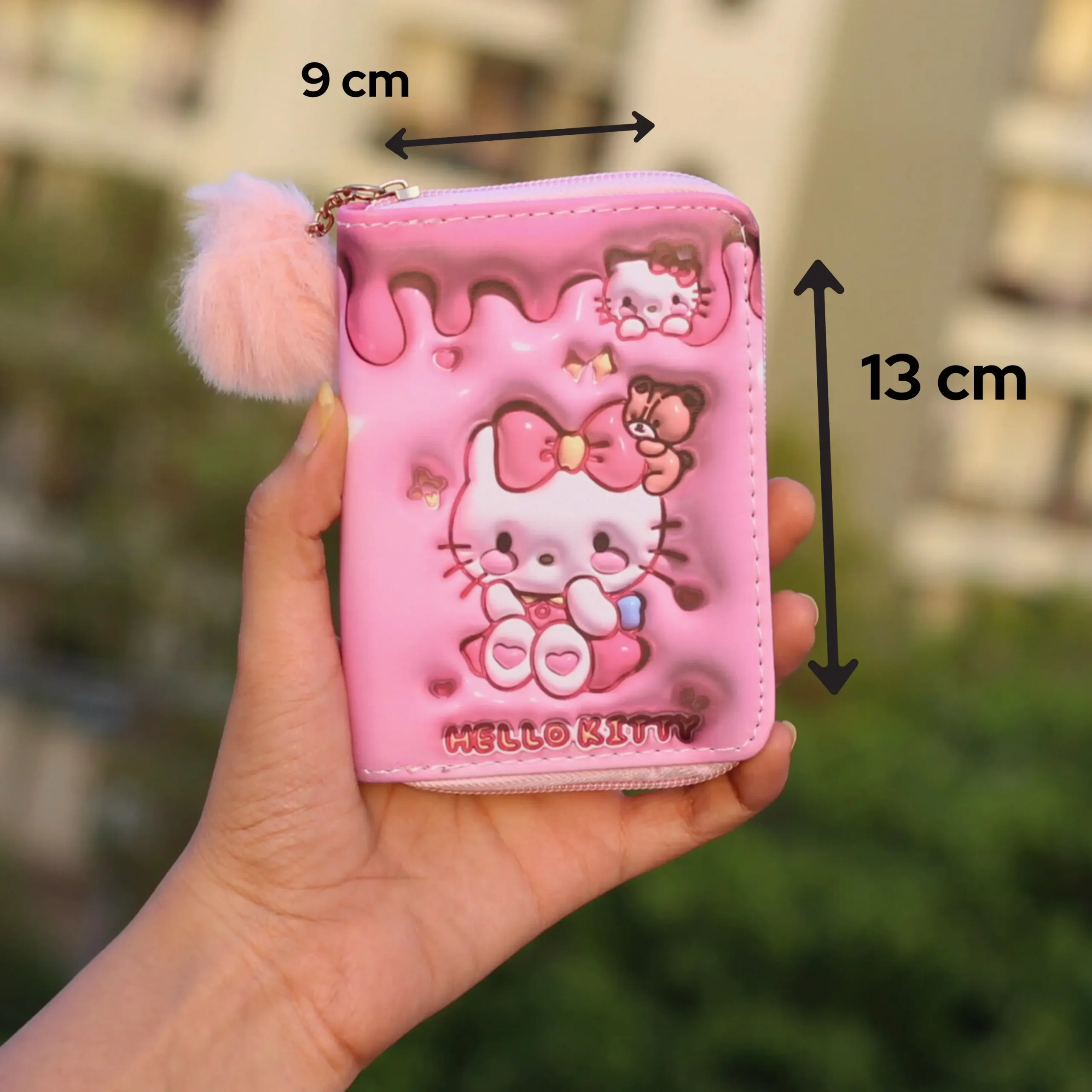 Sanrio 3D Wallets Measurements Image