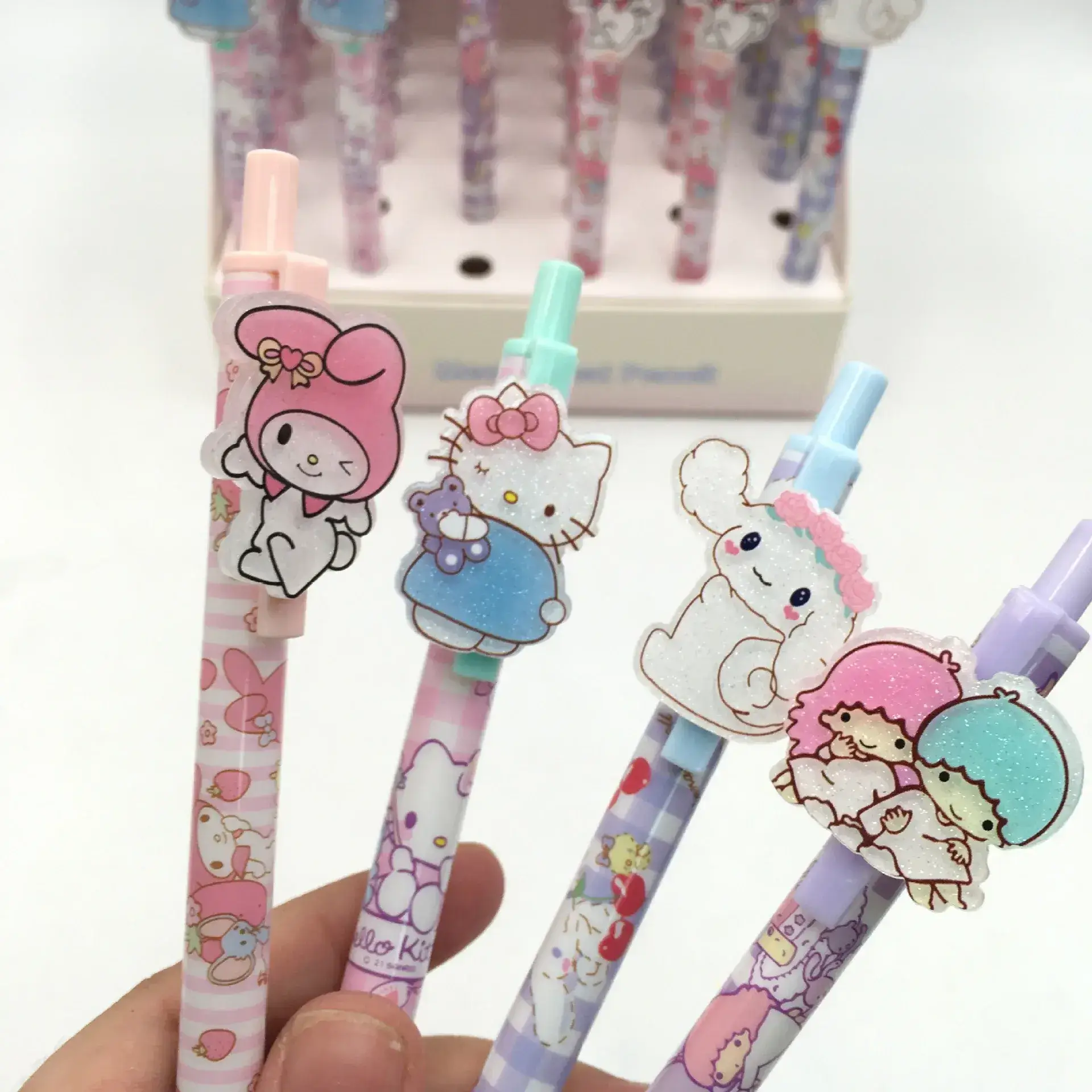 Sanrio Mechanical Pencils Close Overview Image