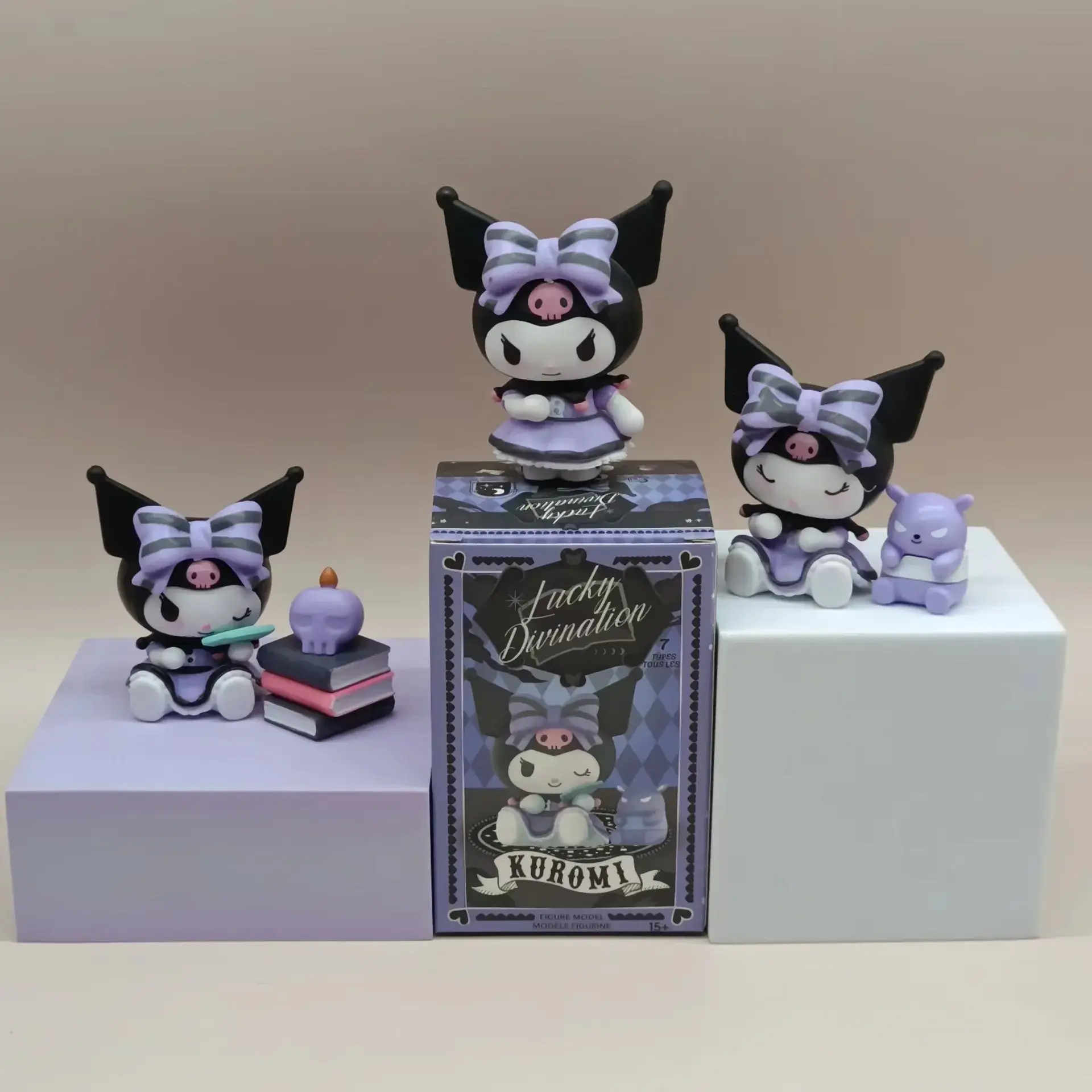 Kuromi Lucky Divination Blind Box Figure Overview Image