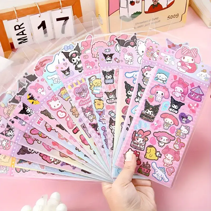 Sanrio Deco Sticker Sheet Front Image