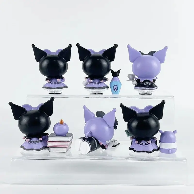 Kuromi Lucky Divination Blind Box Figure Back Profile Image