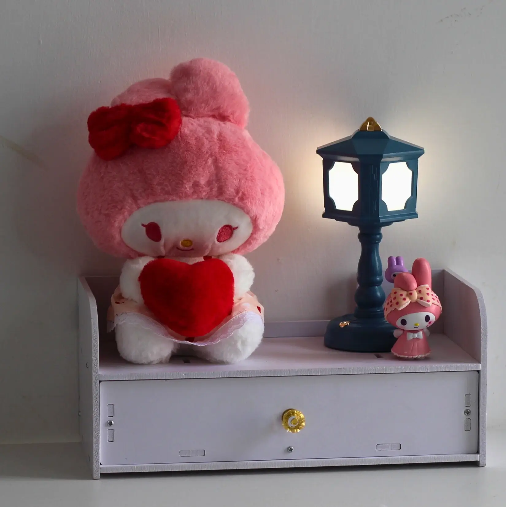 My Melody Plush Soft Toys in Shelf Overview Image