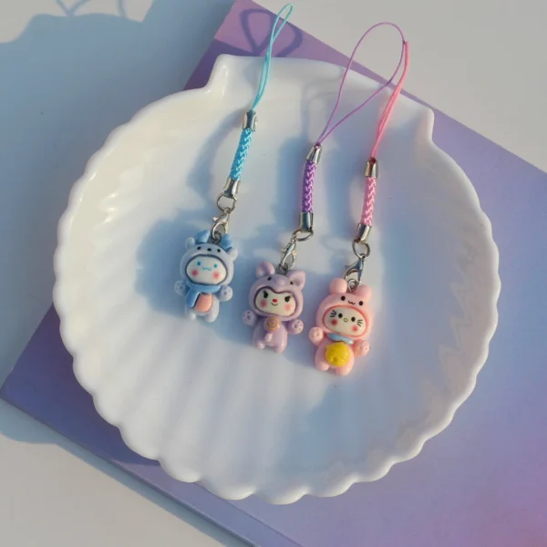 Sanrio Bear Cosplay Phone Charm Close Look Image