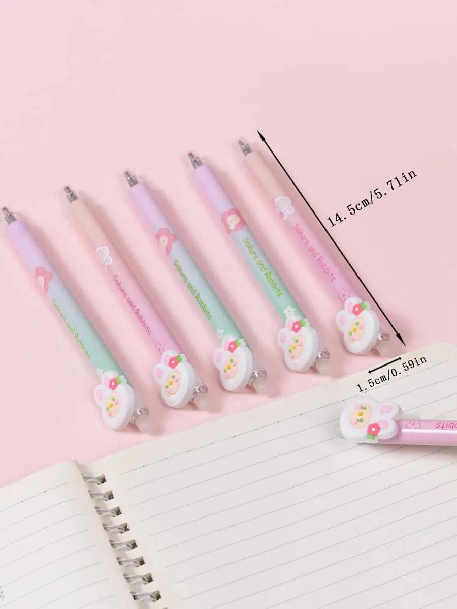 Sakura Rabbit Erasable Pens Overview Image