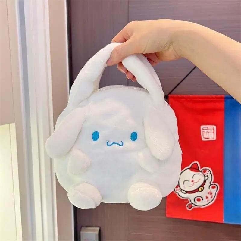 Cinnamoroll Doom Plush Hand Bag in hand Overview Image