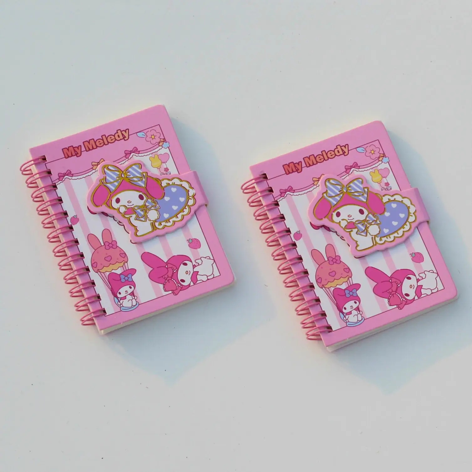 My Melody Mini Spiral Diary Front Image