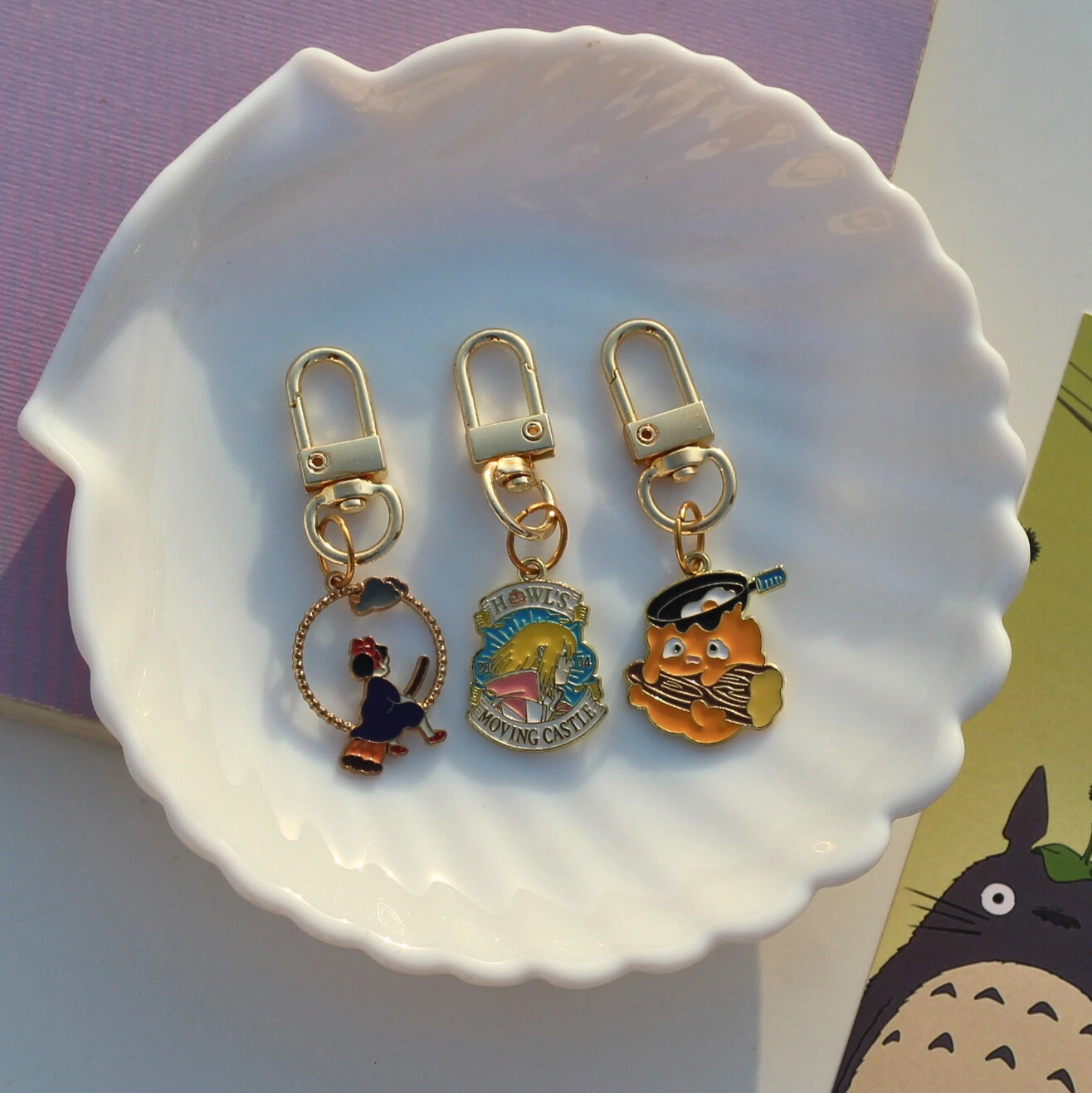 Studio Ghibli Keychains Set Front Image