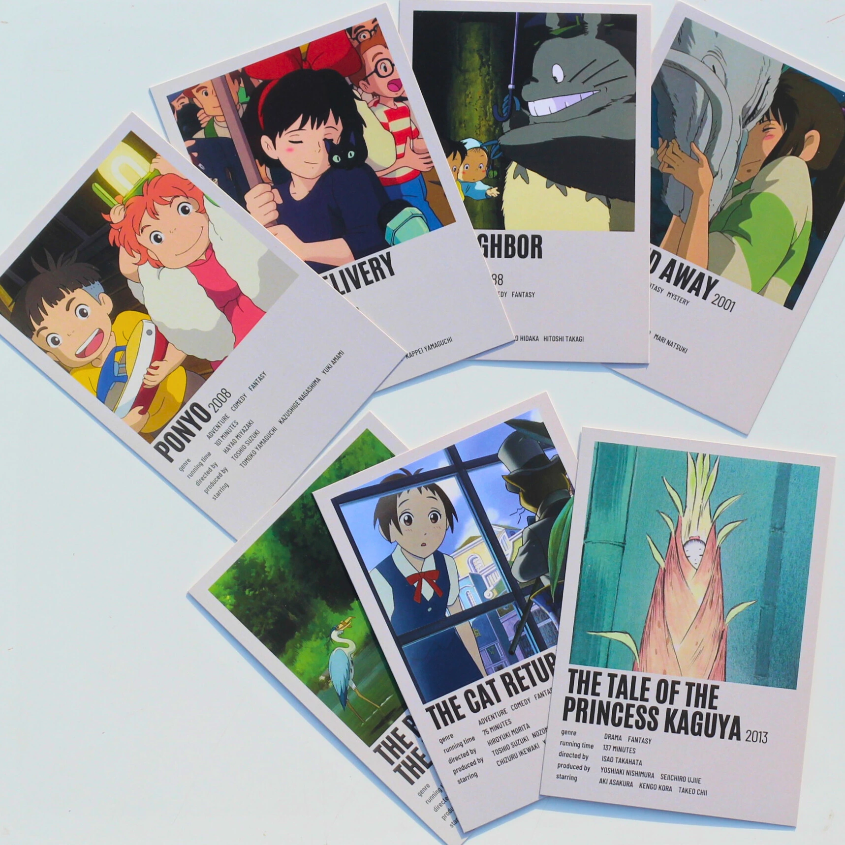 Studio Ghibli Polaroids/Posters -2