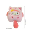 Sanrio Cat Costume Plush Keychain Measurements Image