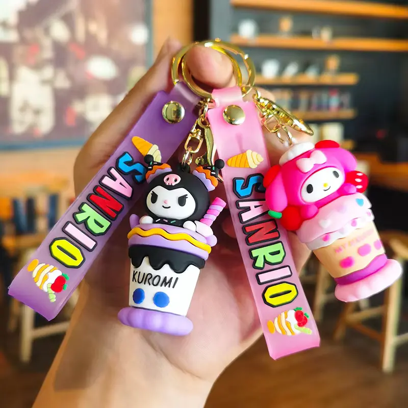 Sanrio Ice Cream Cup Keychains - Sanrio Merch India