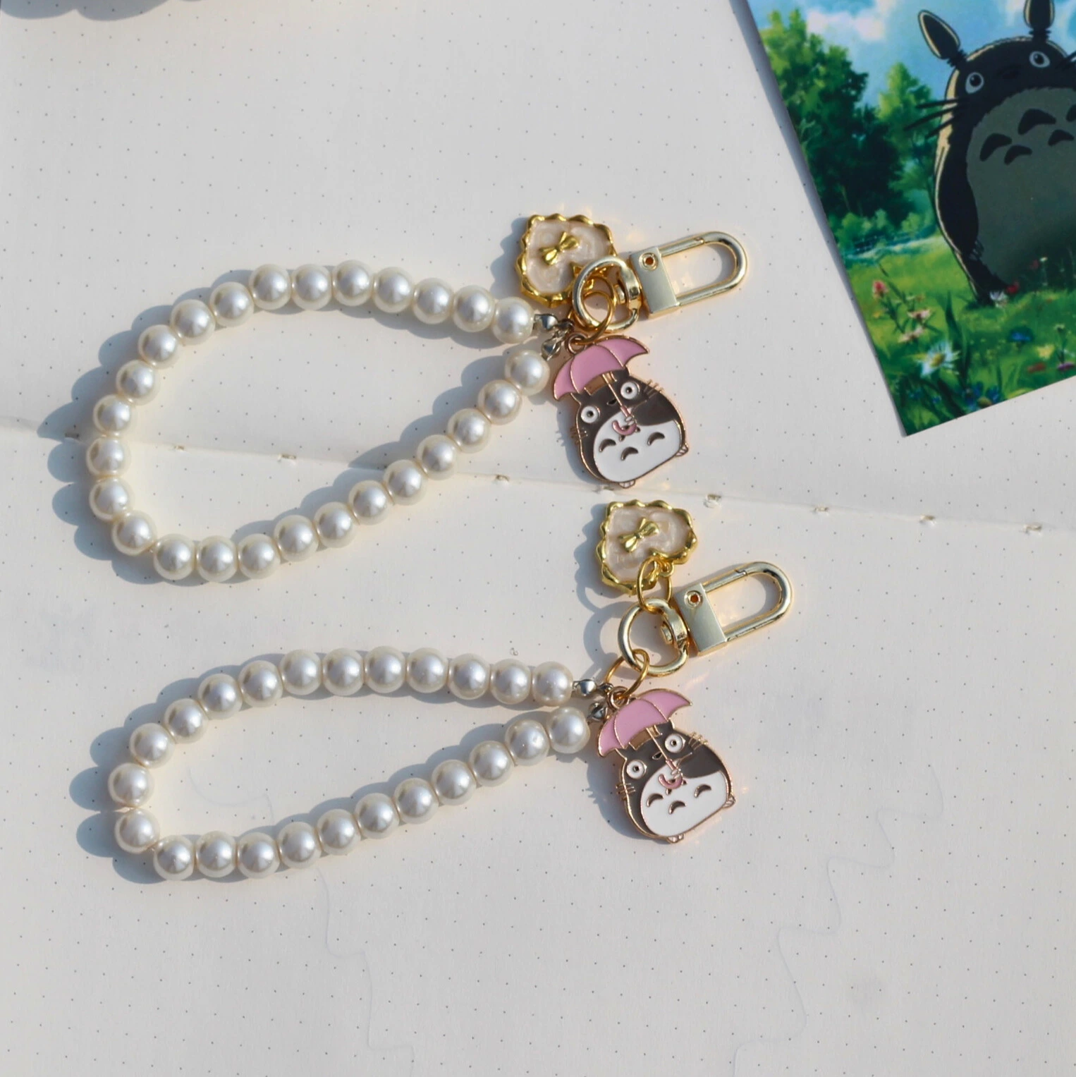 Totoro Beaded Charm/Keychain Overview-2