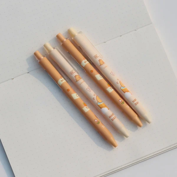 Capybara Pen Set Close Overview Image
