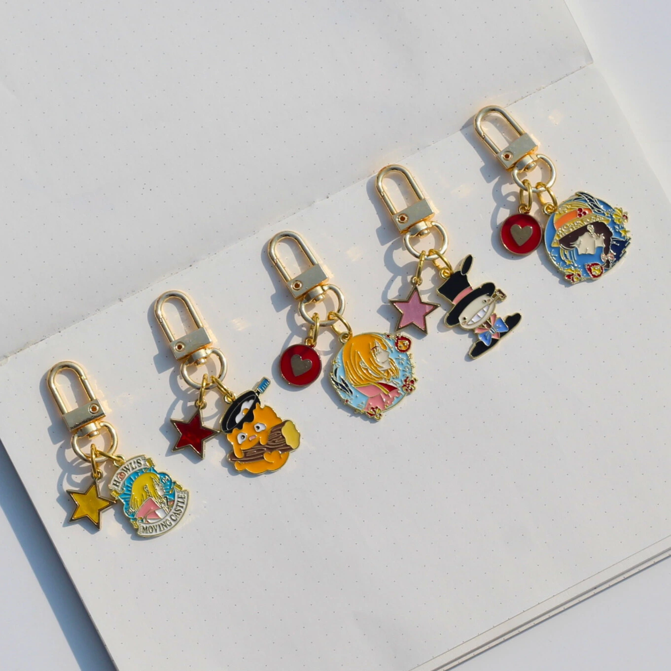 Howl's Moving Castle Charms/Keychain Front Image