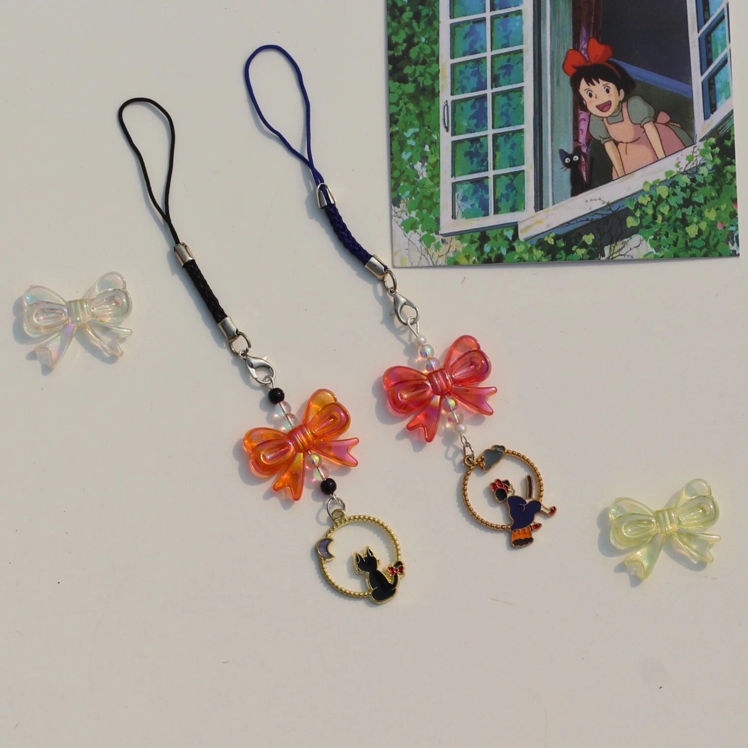 Kiki's Delivery Service Phone Charm Front Image