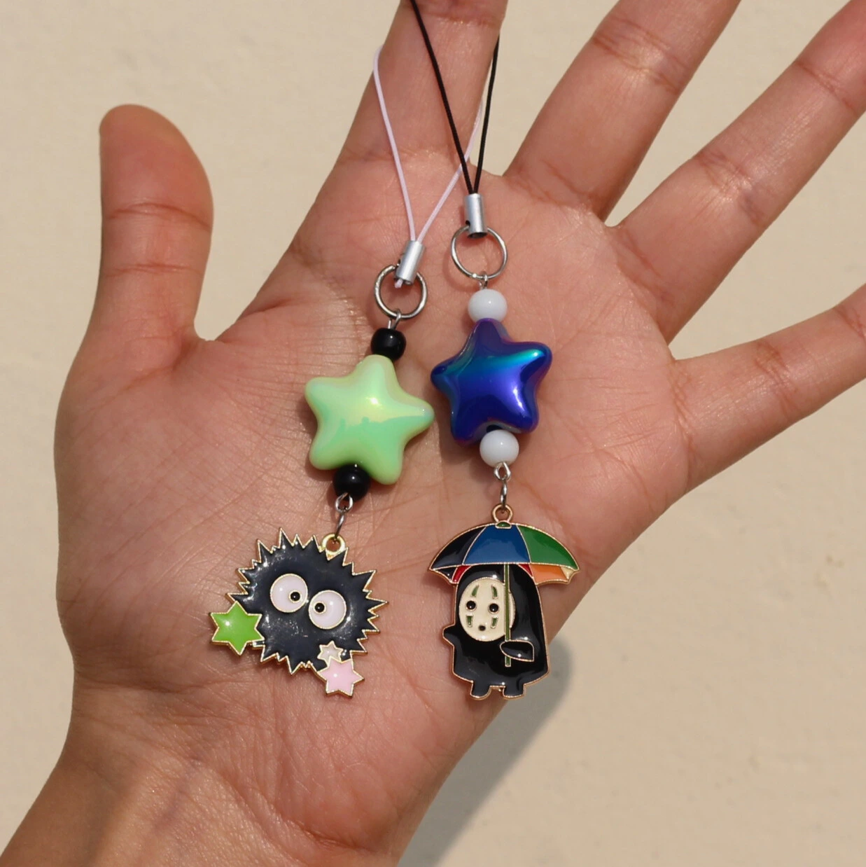 Spirited Away Star Phone Charm No Face Variant Image