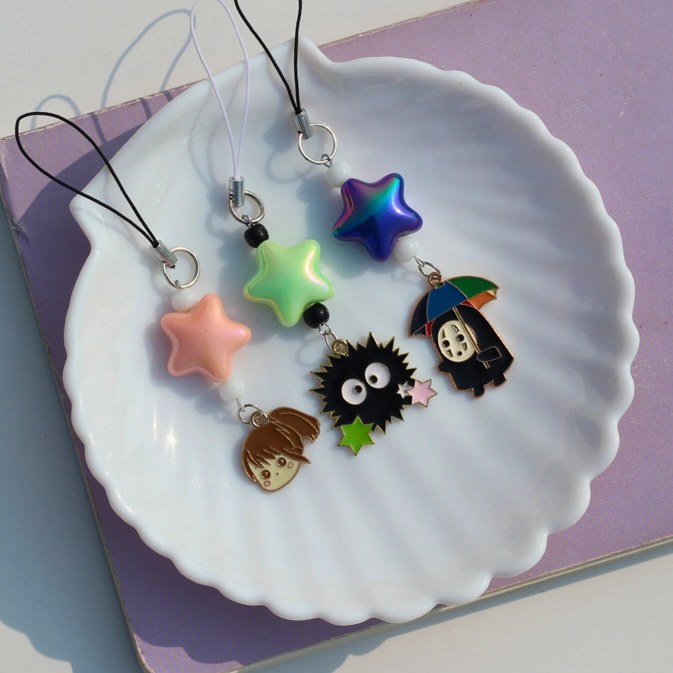 Spirited Away Star Phone Charm Susuwatari Soot Sprite Variant Image