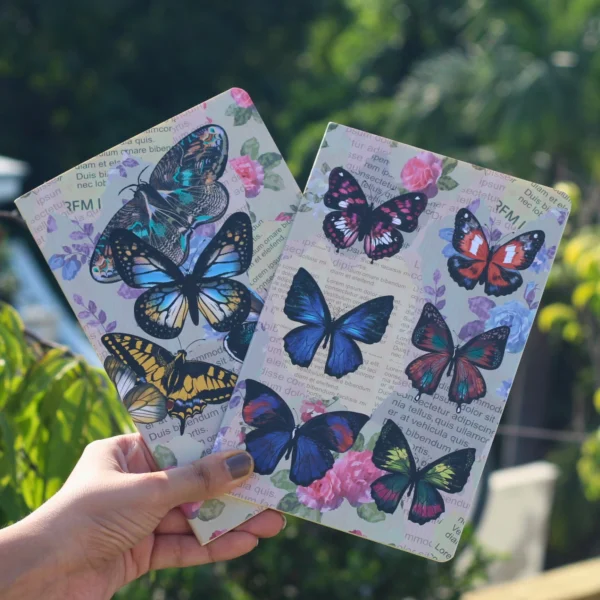 Vintage Butterfly Notebook -3