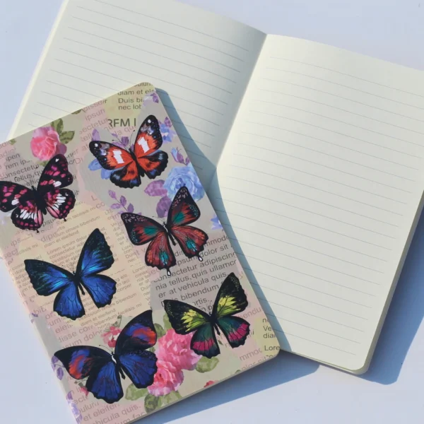 Vintage Butterfly Notebook -2