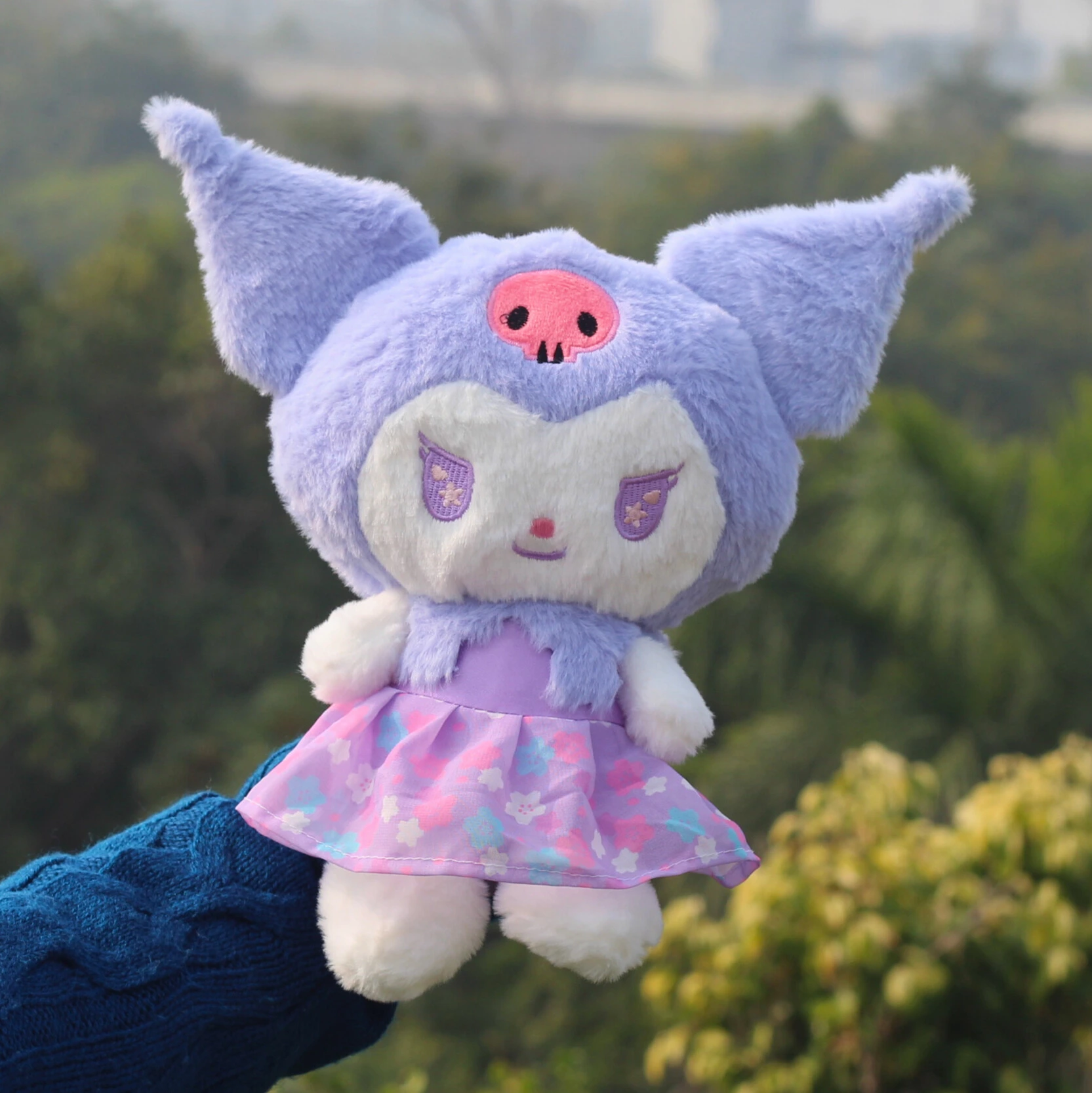 Kuromi Doll Soft Toy Lavender Variant Image