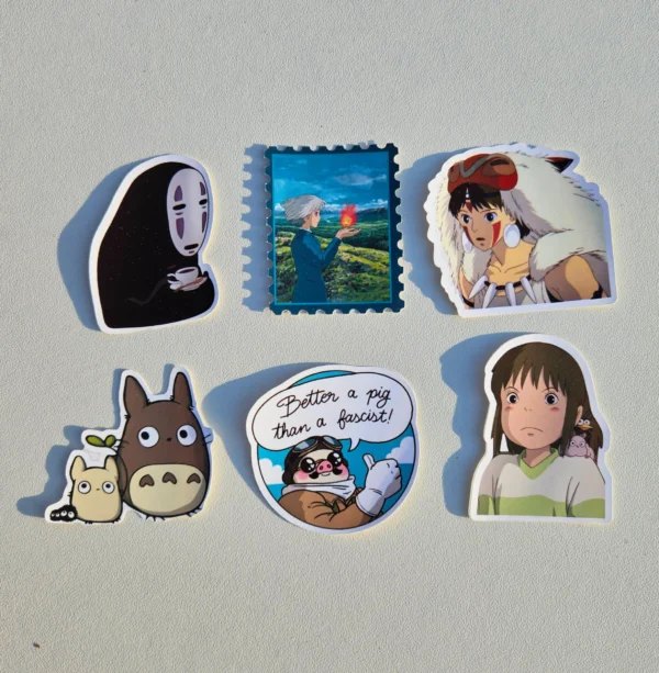Studio Ghibli Die Cut Sticker Pack Overview-2