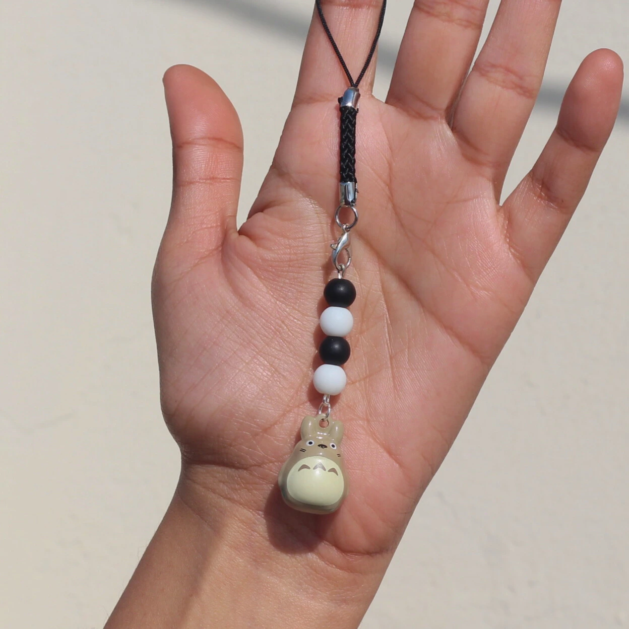 Totoro Ringing Bell Phone Charm Front Image