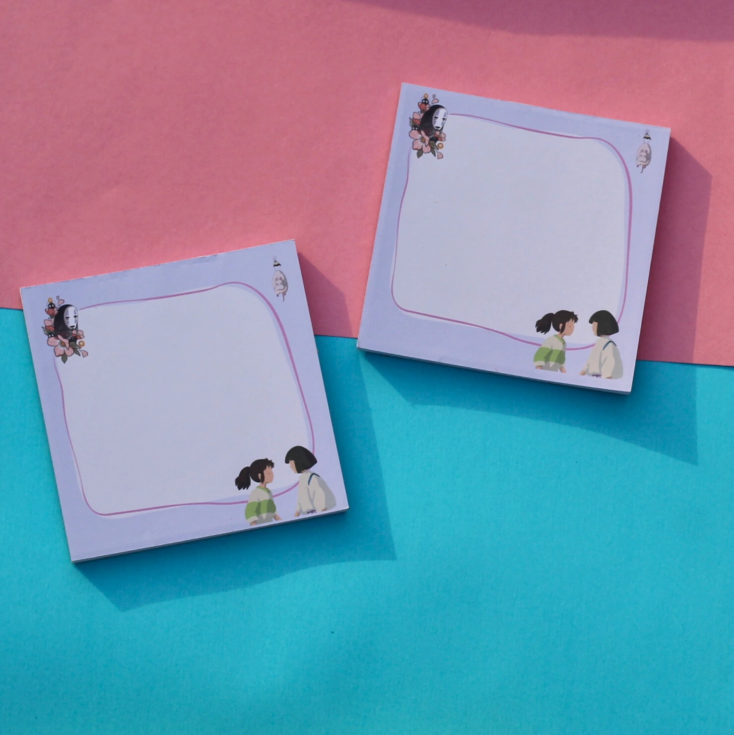 Spirited Away Themed Memo Pads Front Image