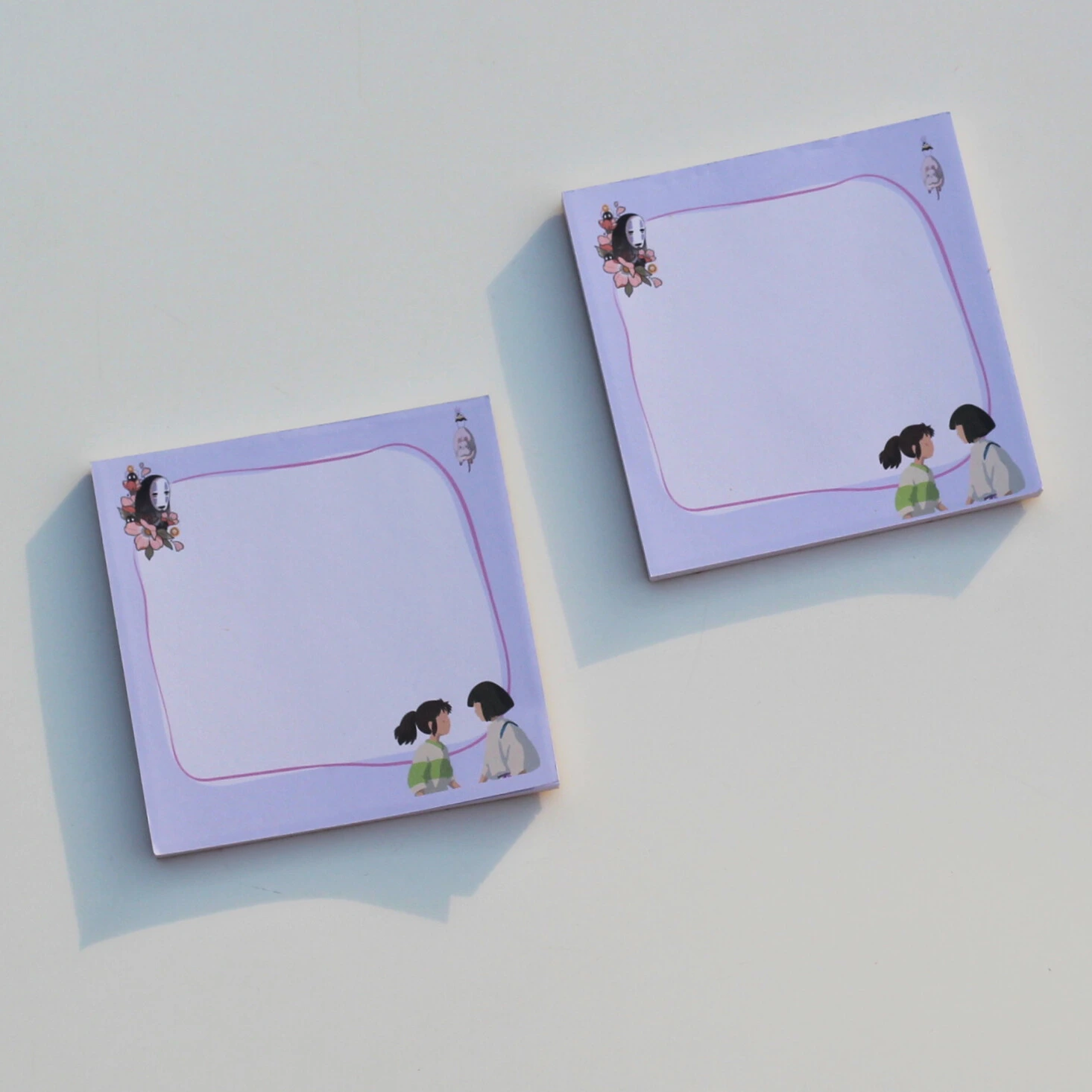 Spirited Away Themed Memo Pad Front Image