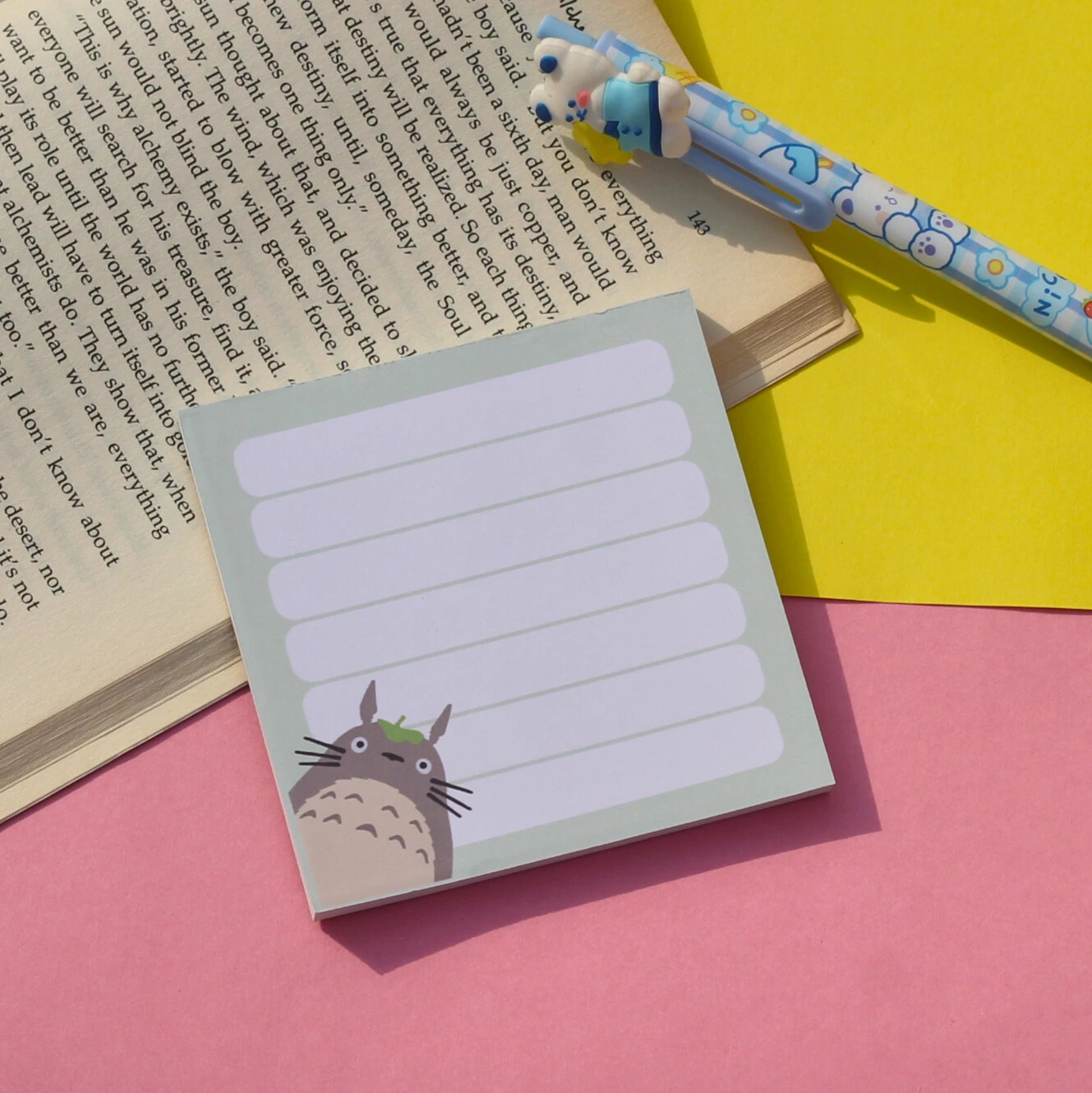 My Neighbor Totoro Notepad Close Overview Image