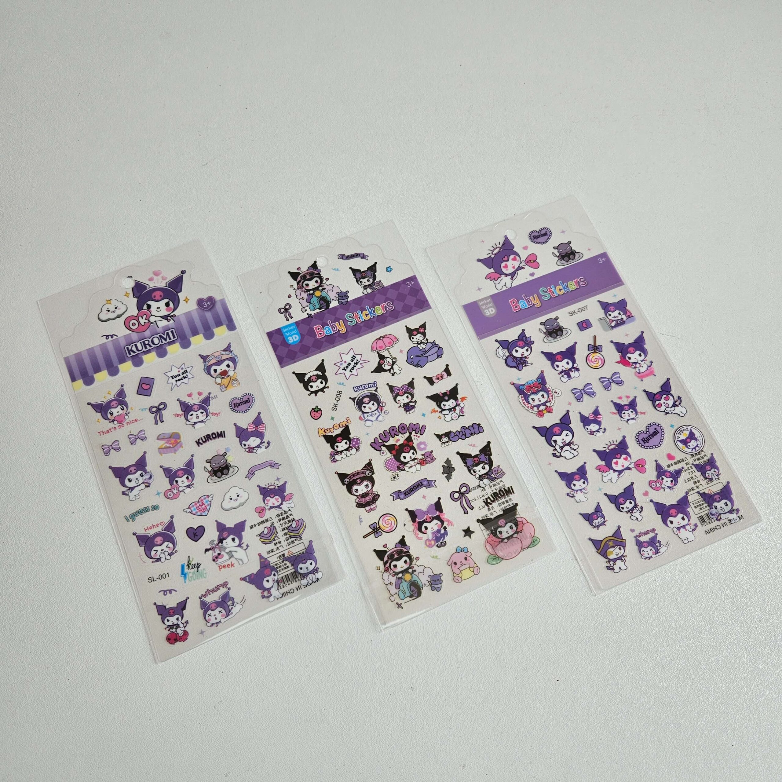 Cute Kuromi Sticker Sheets -1