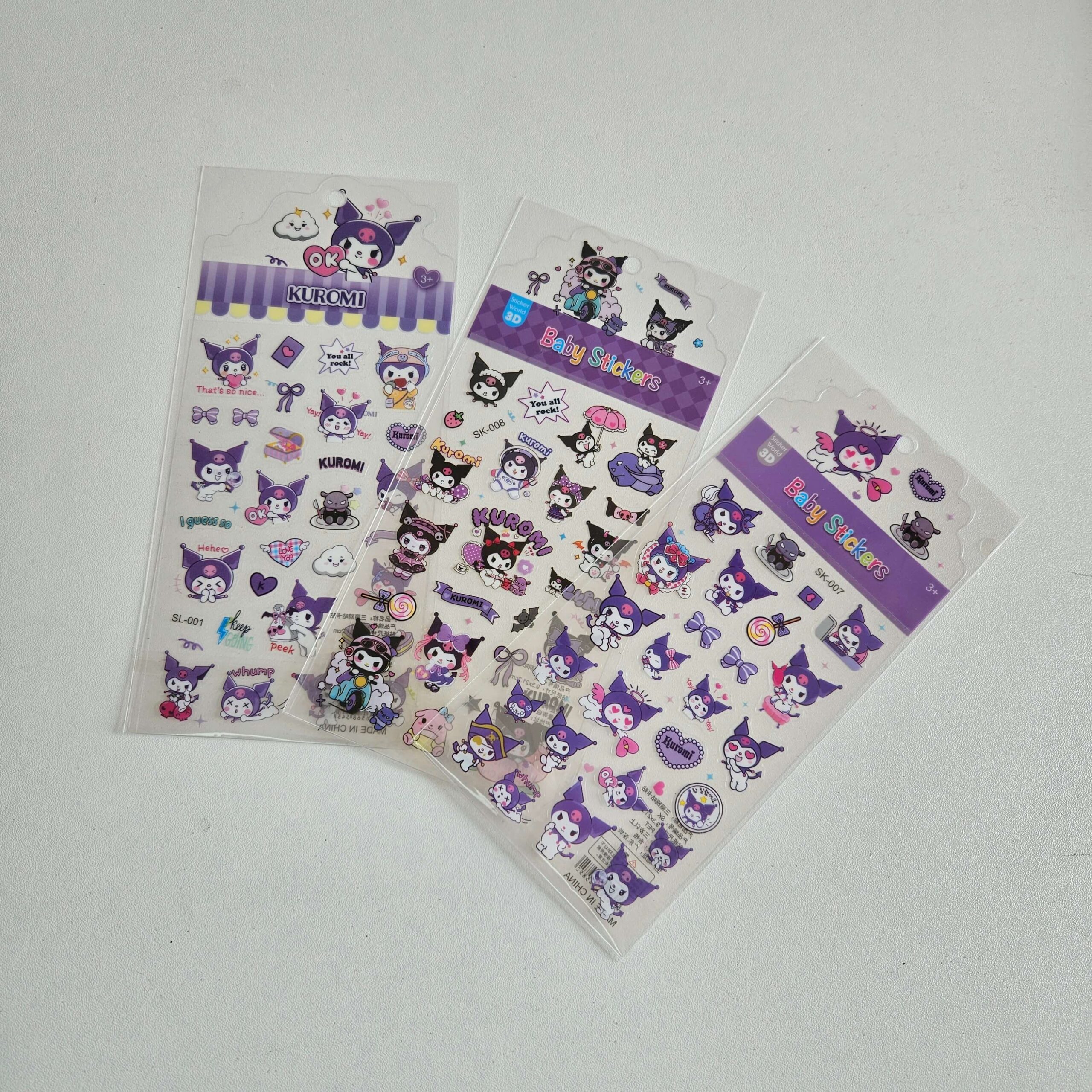 Cute Kuromi Sticker Sheets -2