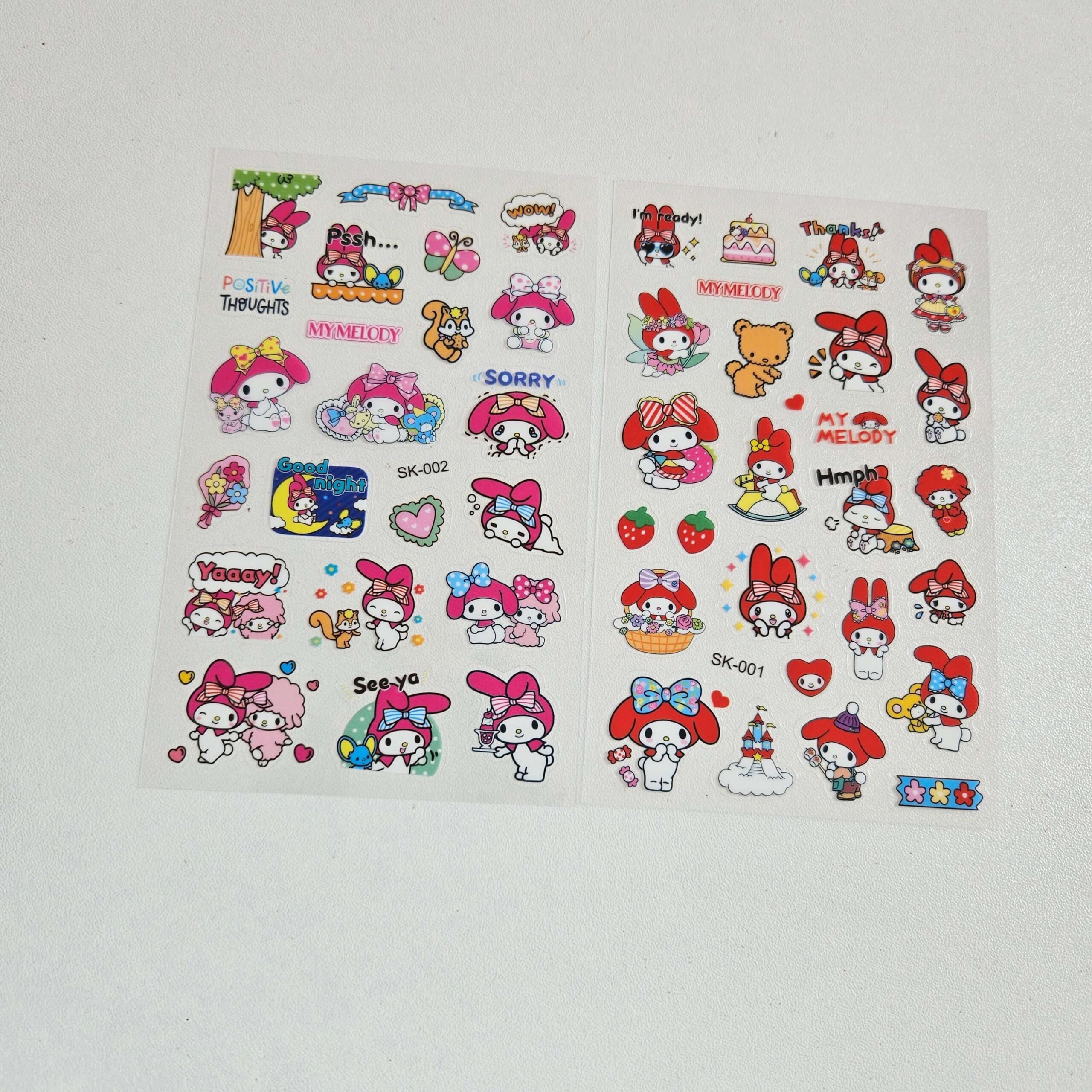 My Melody Sticker Sheets -4