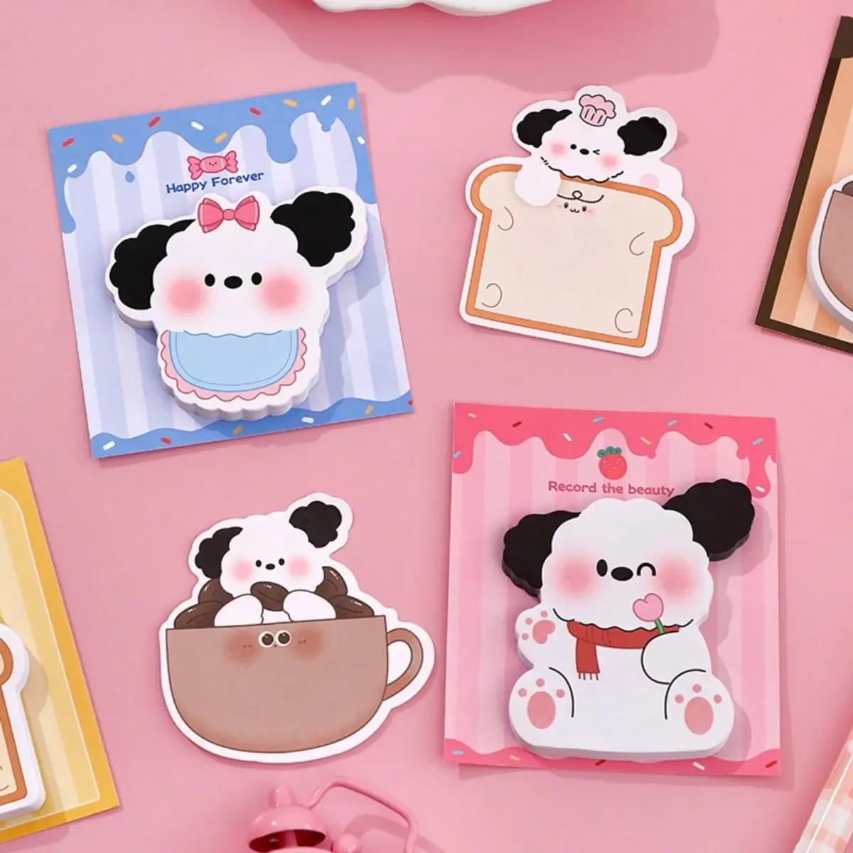 Adorable Kawaii Puppy Sticky Notes -9