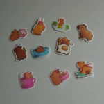 Capybara Die-Cut Stickers Pack -2