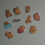 Capybara Die-Cut Stickers Pack -5