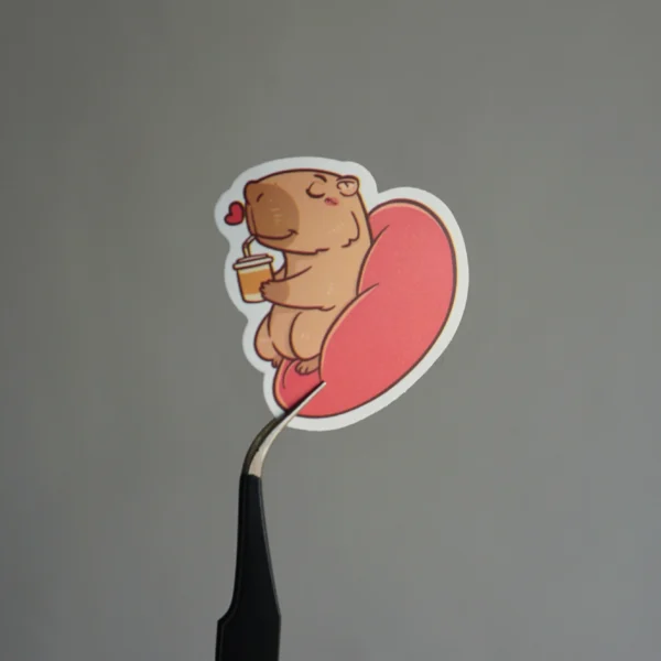 Capybara Die-Cut Stickers Pack -7