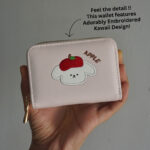 Apple Bunny & Bear Kawaii Card Wallet -9
