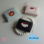 Apple Bunny & Bear Kawaii Card Wallet -8