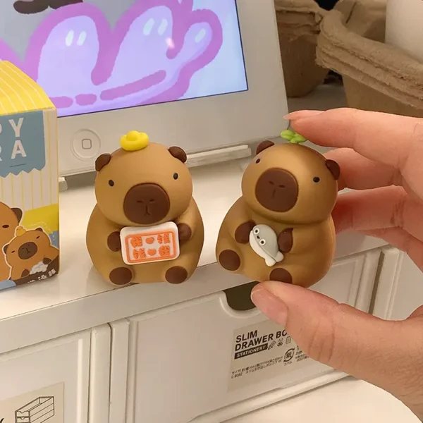 Cute Capybara Decorative Figure -4