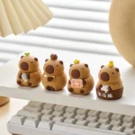 Cute Capybara Decorative Figure -3
