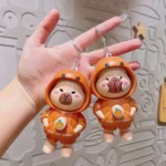 Capybara Face Changing Toy Keychain -6