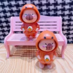 Capybara Face Changing Toy Keychain -5
