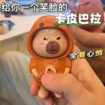 Capybara Face Changing Toy Keychain -3