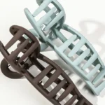 Matte Coquette Bow Hair Claws -11