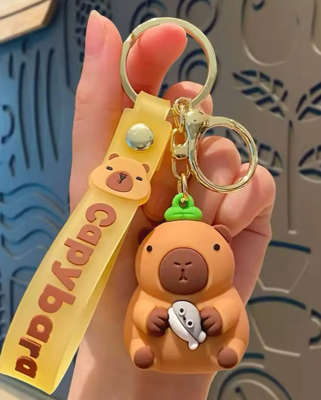 Capybara 3D Keychain -3