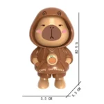 Capybara Face Changing Toy Keychain -8