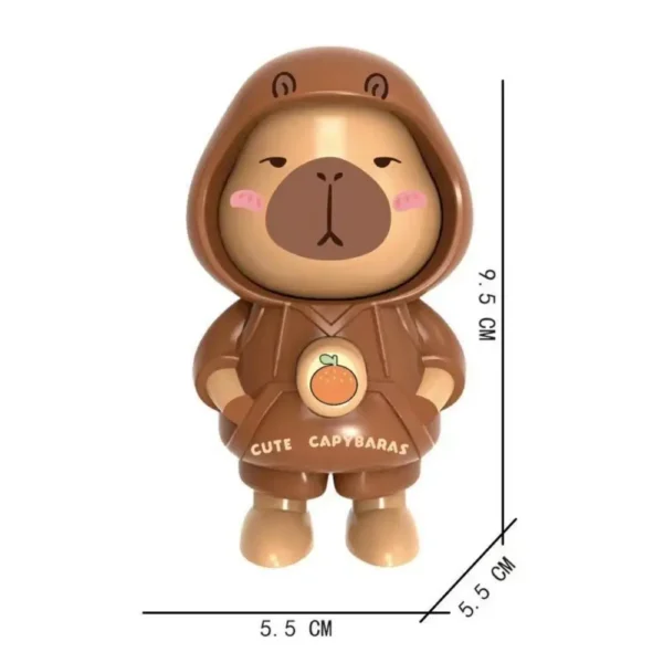 Capybara Face Changing Toy Keychain -8
