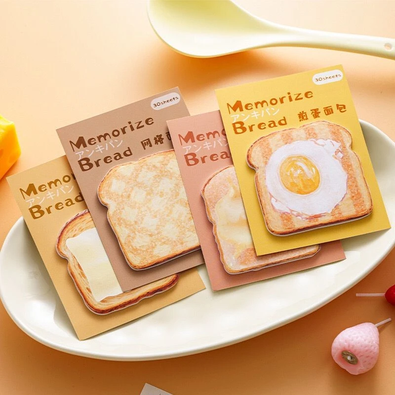Aesthetic Toast Theme Sticky Notes -4